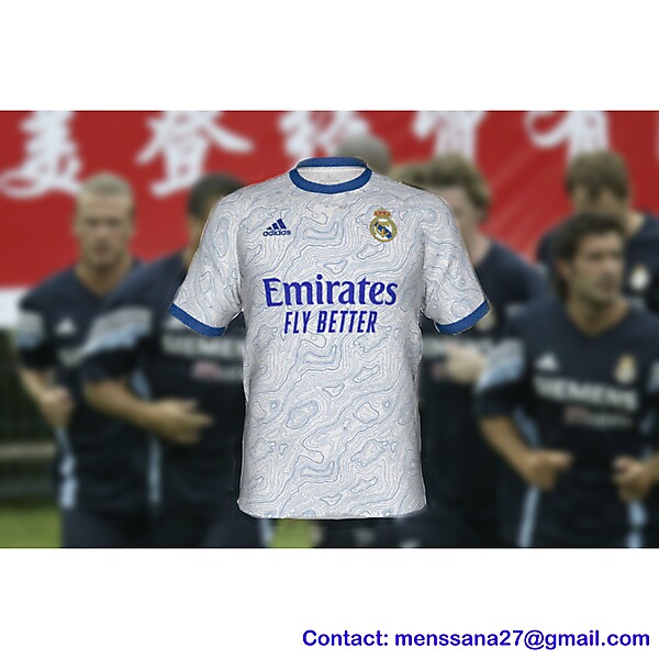 Real Madrid hypothetical match jersey