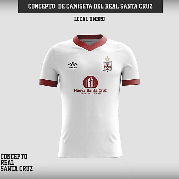 Real Santa Cruz - Concepto de camiseta local
