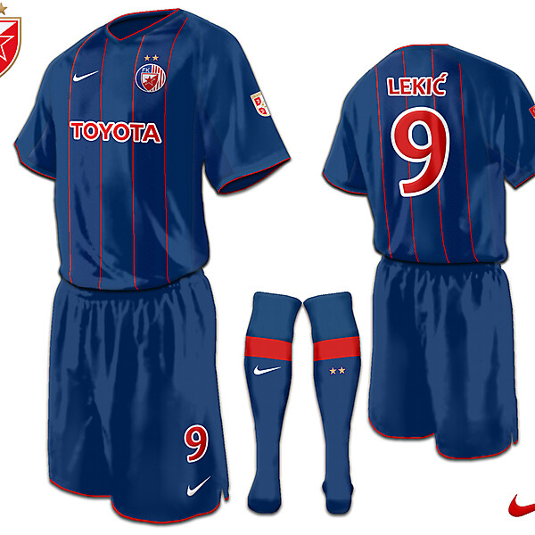 crvena zvezda (red star away fantasy)