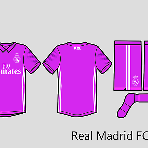 Rel Madrid Kit Away 2016