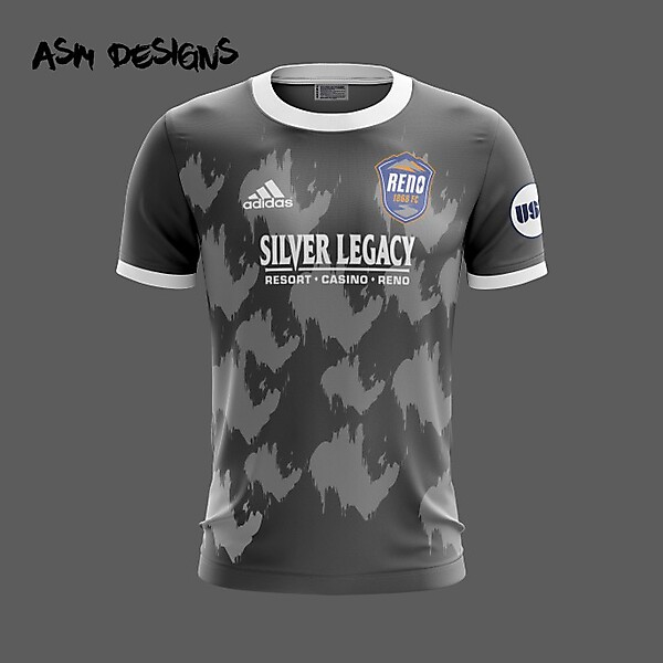 Reno 1868 FC Adidas 2019 Alternate Kit