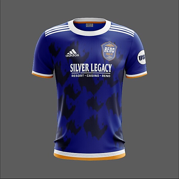 Reno 1868 FC Adidas 2019 Home Kit