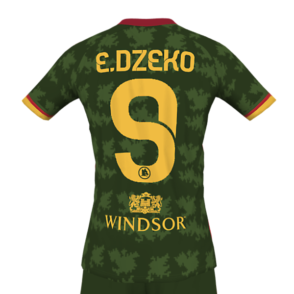 ROMA 21-22 FANTASY AWAY KIT (BACK)