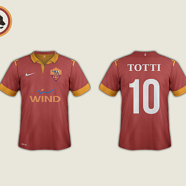 Home Kit // A.S Roma