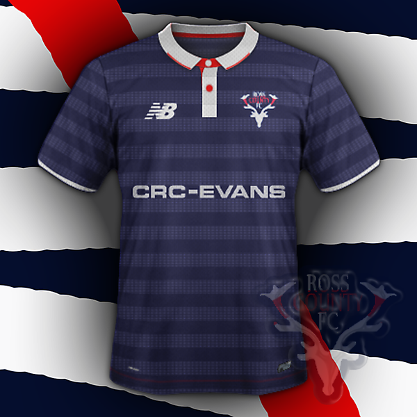 Ross County FC home (based on my crest redesign for CRCW)