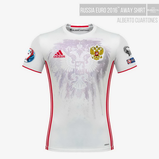 Russia UEFA EURO 2016™ Away Shirt