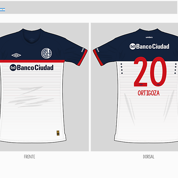 San Lorenzo | away kit