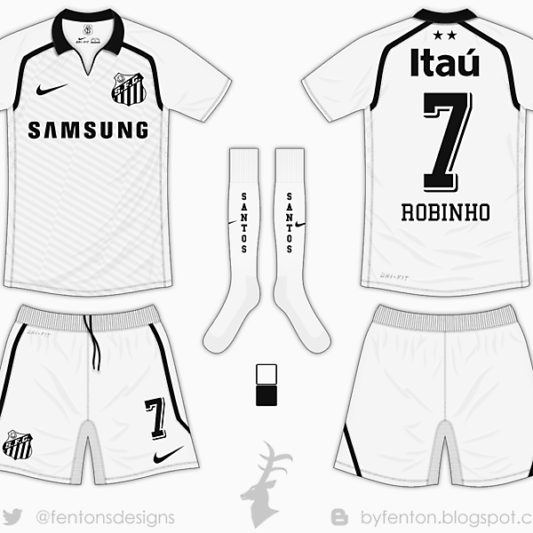 Santos Home Kit - Nike [Azure Matchday 7]