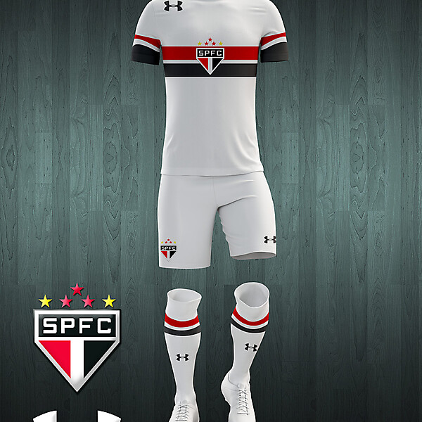 São Paulo 2016-17 home kit