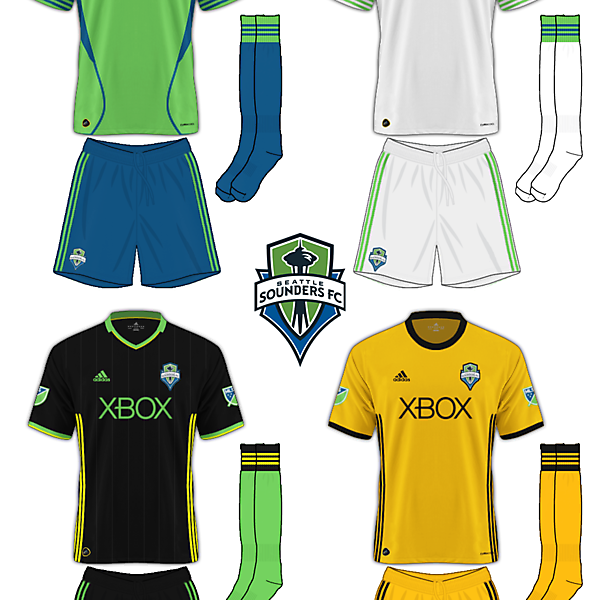 Seattle Sounders Adidas