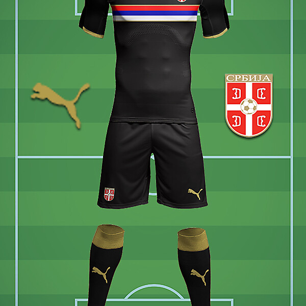 Serbia Puma Away Kit
