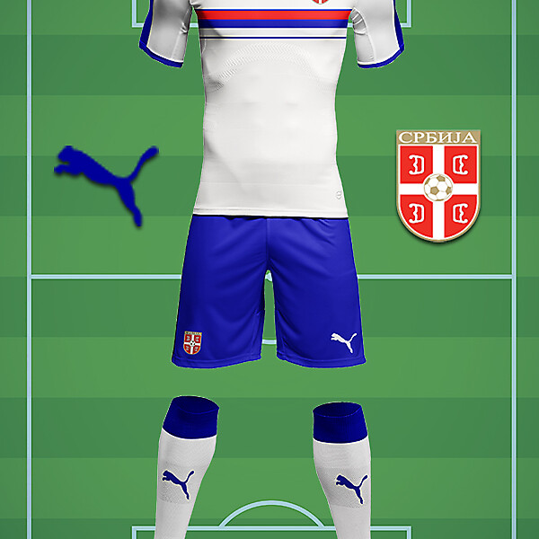 Serbia Puma Away Kit
