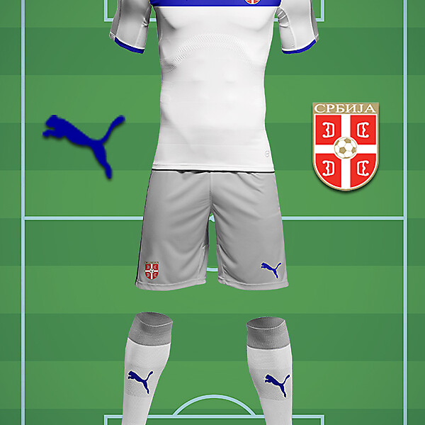 Serbia Puma Away Kit