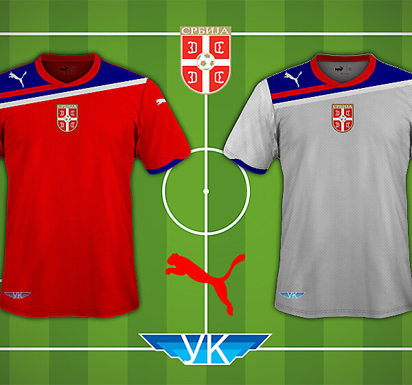 Serbia Puma Home Away Kit