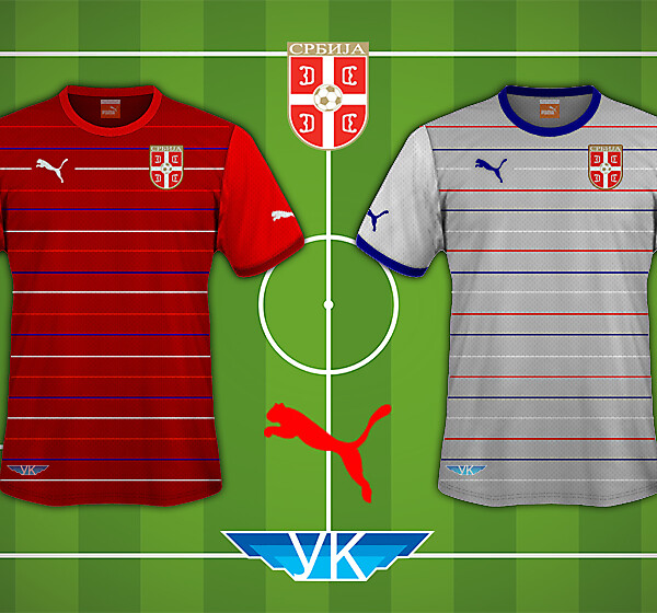 Serbia Puma Home Away Kit