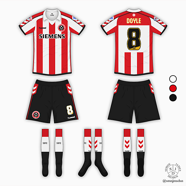 Sheffield United Home Kit - Hummel [Azure League - Matchday 9]