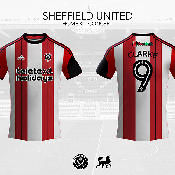 Sheffield United Home Shirt | Futwolf