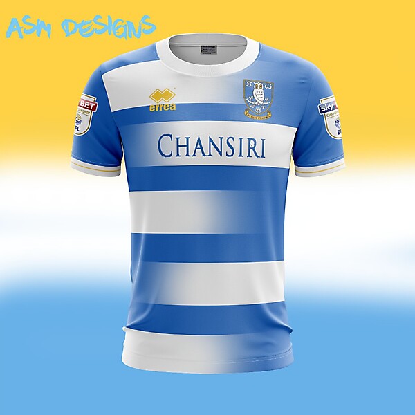 Sheffield Wednesday F.C. Errea 2018 Home Kit