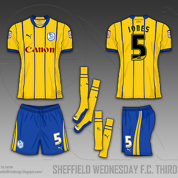 Sheffield Wednesday F.C. fantasy kits