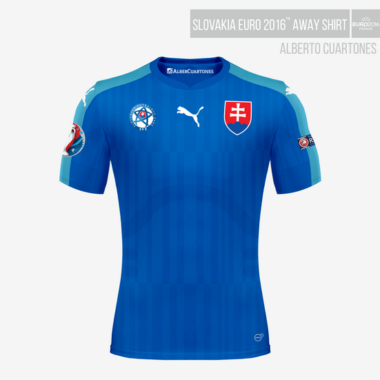 Slovakia UEFA EURO 2016™ Away Shirt