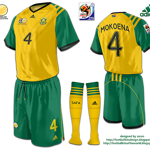 South Africa World Cup 2010 fantasy home