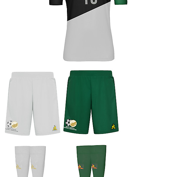 South Africa Le Coq Sportif 2020/22 Home Kit