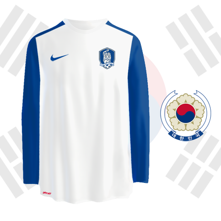 South Korea away kit