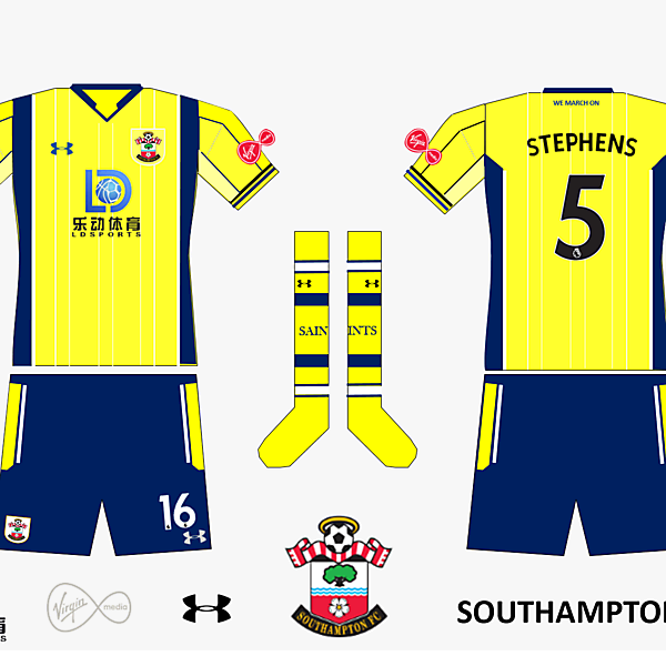 Southampton FC Away Kit 2019/2020 V.3