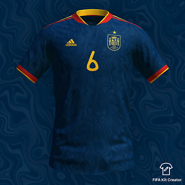 Spain 2022 Away Kit Concept