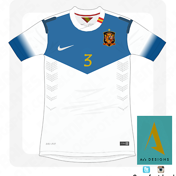 Spain National Football Team nike away kit. 