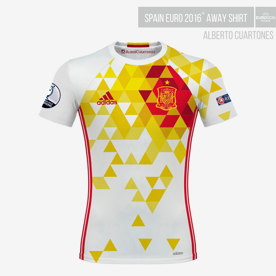 Spain UEFA EURO 2016™ Away Shirt
