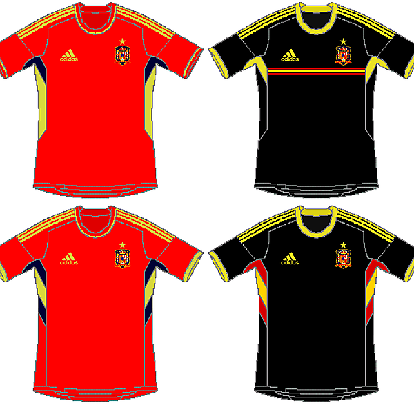 Spain Adidas World Cup Kits