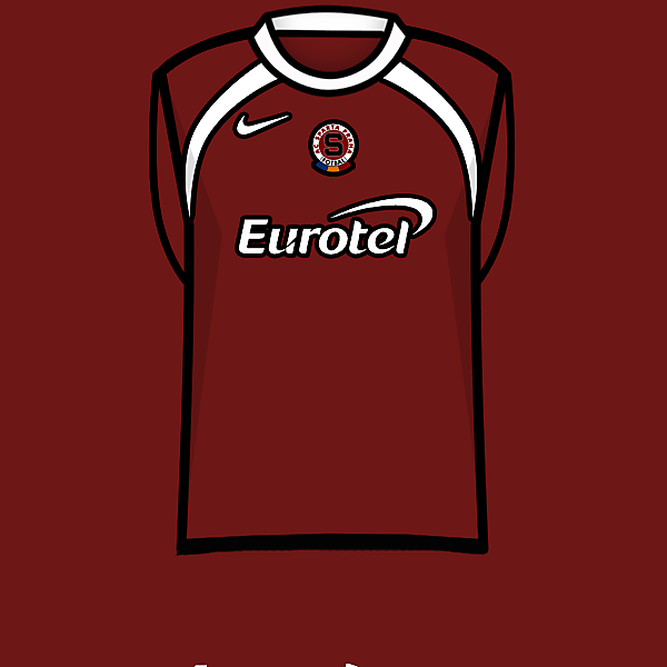 Sparta Prague home kit 05-07