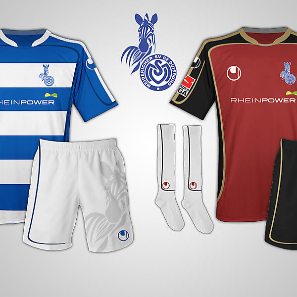 MSV Duisburg kits