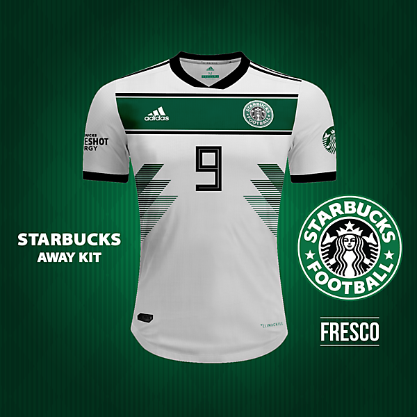 Starbucks 'Away' Kit: World Cup Concept