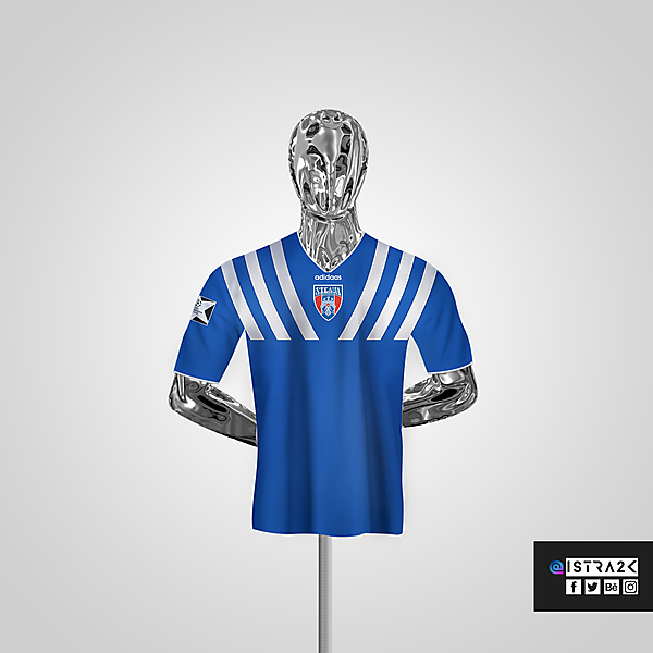 Steaua Bucharest - Retro UCL Shirt - Away
