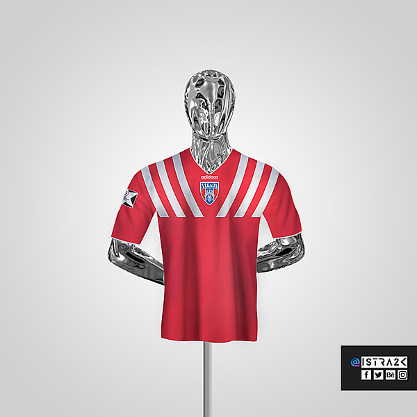 Steaua Bucharest - Retro UCL Shirt - Home