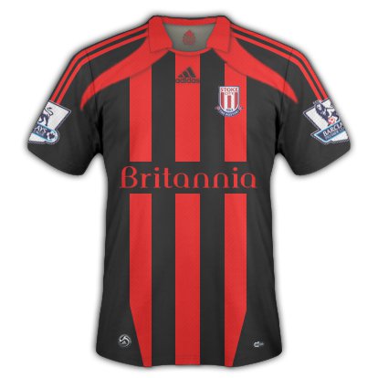 Stoke City away kit
