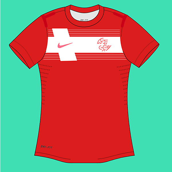 2013 Nike Switzerland National Team Home