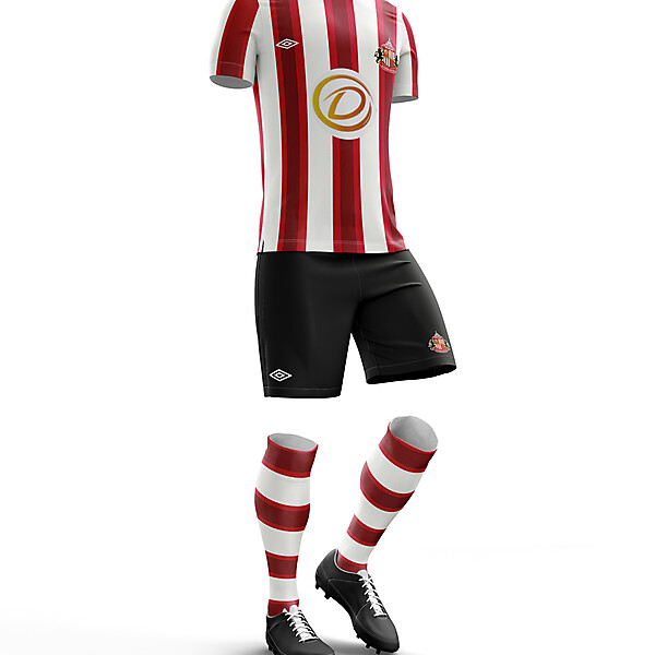 Sunderland Home Umbro 2 tone