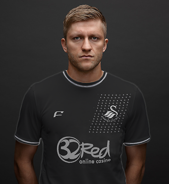 swansea city away or third