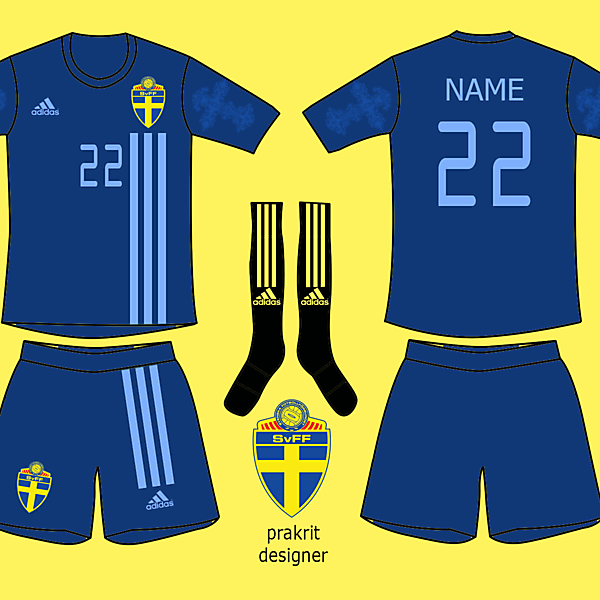 Sweden Kits Away 2017