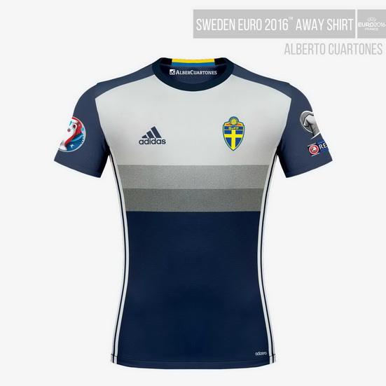 Sweden UEFA EURO 2016™ Away Shirt