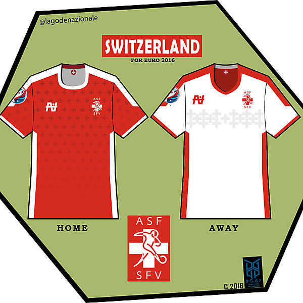 Switzerland Euro 2016 Fantasy Kit