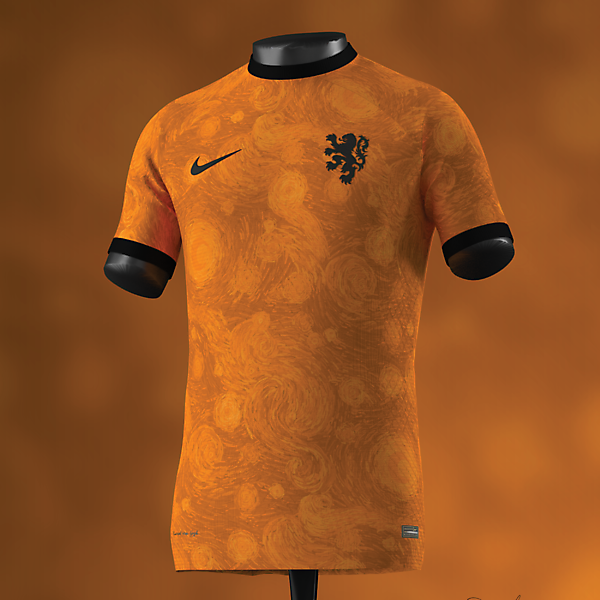The Netherlands x Nike x Vincent van Gogh Concept kit by jaccovansanten.nl
