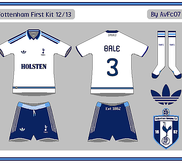 Tottenham First & Change Kits