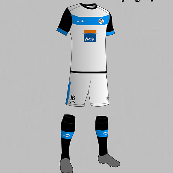 Torque (Uruguay) Away kit 2016