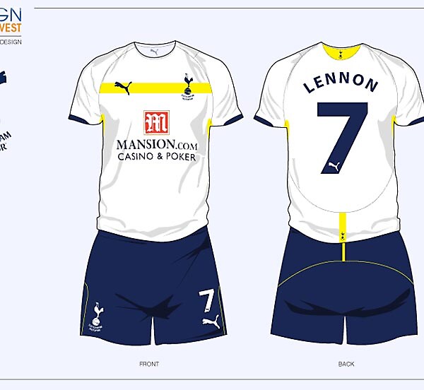 Fantasy Tottenham Hotspurs Football Kit