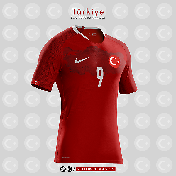 Turkiye Euro2020 Kit Design