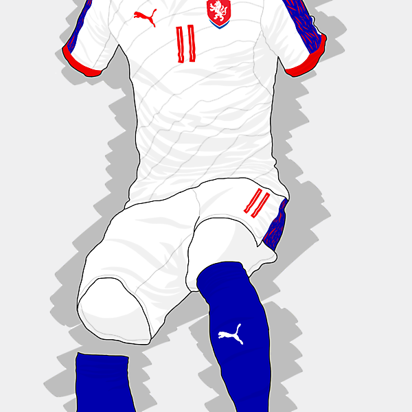 UEFA EURO 2016 - Czech Republic Away Kit